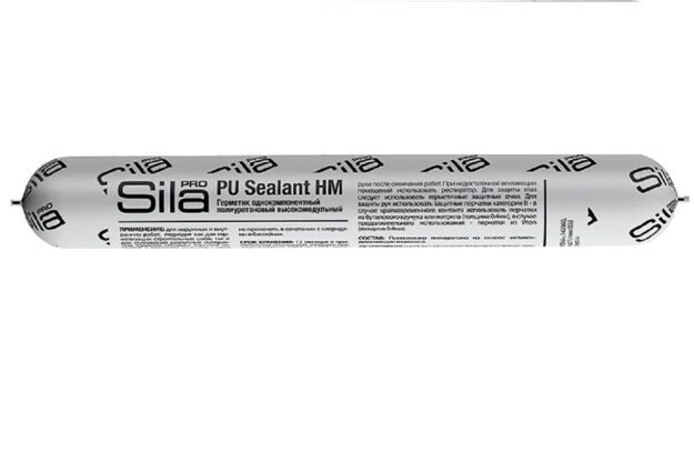(T) SILA PRO PU Sealant HM 600 GREY,герметик полиуретан.высокомод.,серый RAL7004, 600мл (1кор.-20шт)