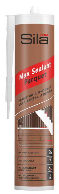 (T) Sila PRO Max Sealant, PARQUET, герметик для паркета, ясень, 280 мл (1уп.-12шт.)